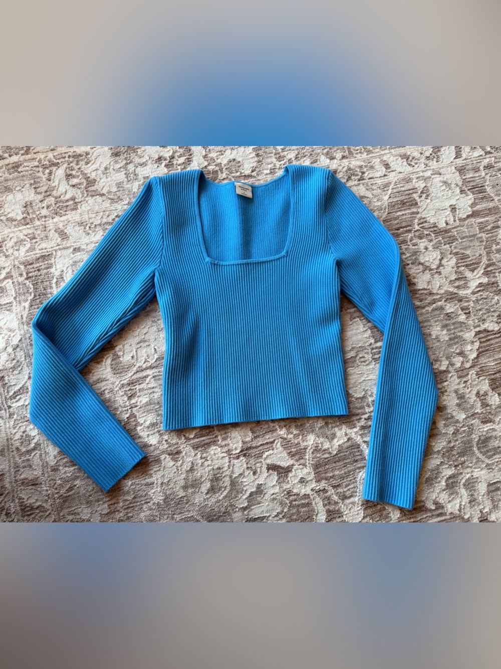 NWOT Abercrombie & Fitch Ottoman Long Sleeve Top size Small